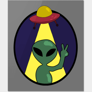 Extraterrestrial Peace Posters and Art